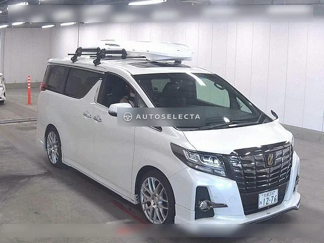 Toyota Alphard 2017, auction grade 4
