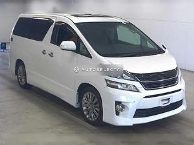 Toyota Vellfire 2013, auction grade 4