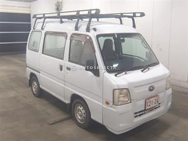 Subaru Sambar Van 2011, auction grade 3