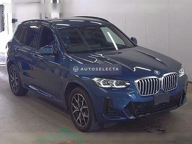 BMW X3 2022, auction grade 4.5