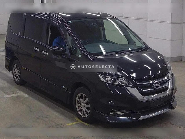 Nissan Serena 2017, auction grade 3