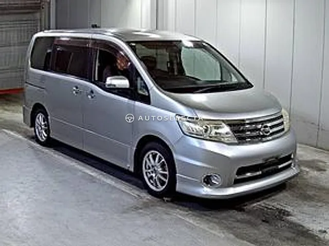 Nissan Serena 2010, auction grade 3.5