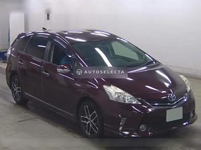 Toyota Prius Alpha 2014, auction grade 4