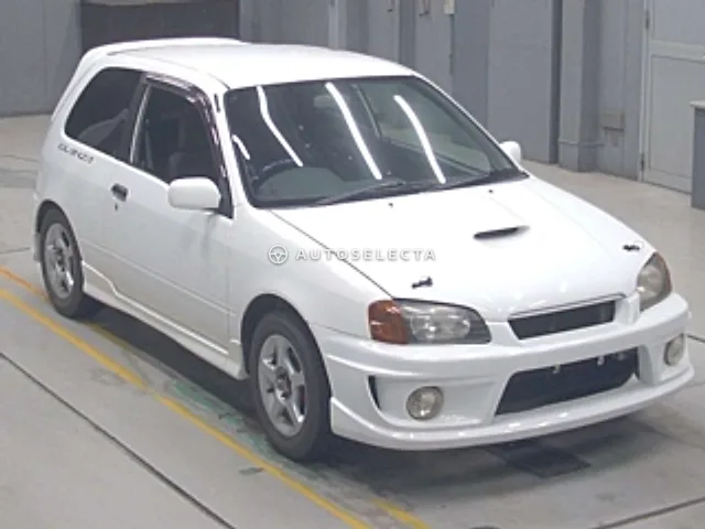 Toyota Starlet 1999, auction grade 3.5