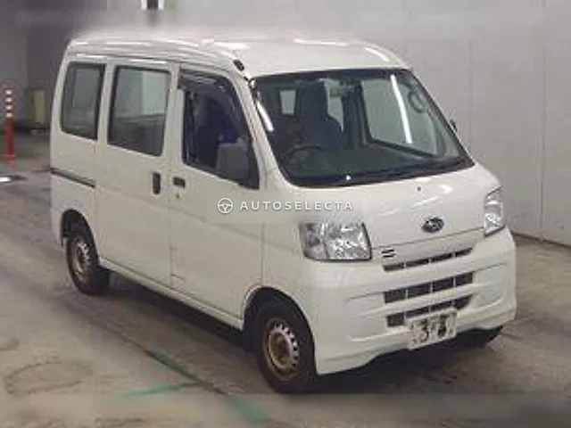 Subaru Sambar Van 2016, auction grade 3.5