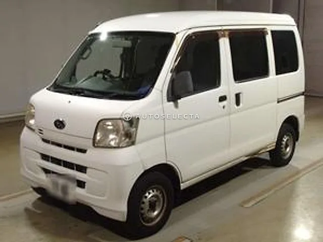 Subaru Sambar Van 2012, auction grade 2