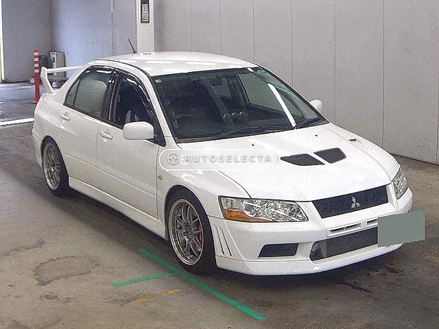 Mitsubishi Lancer Evolution 2001, auction grade 3.5