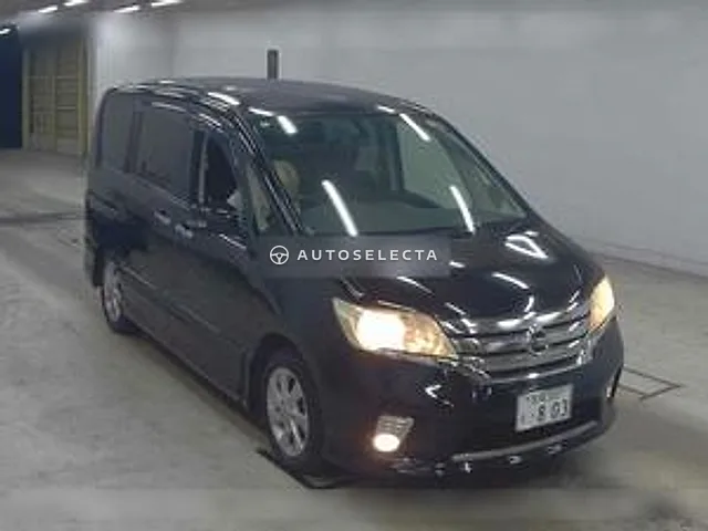 Nissan Serena 2012, auction grade 3.5