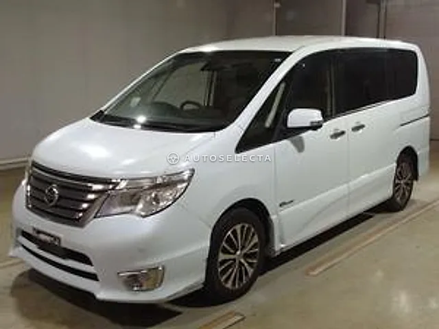 Nissan Serena 2015, auction grade 3.5