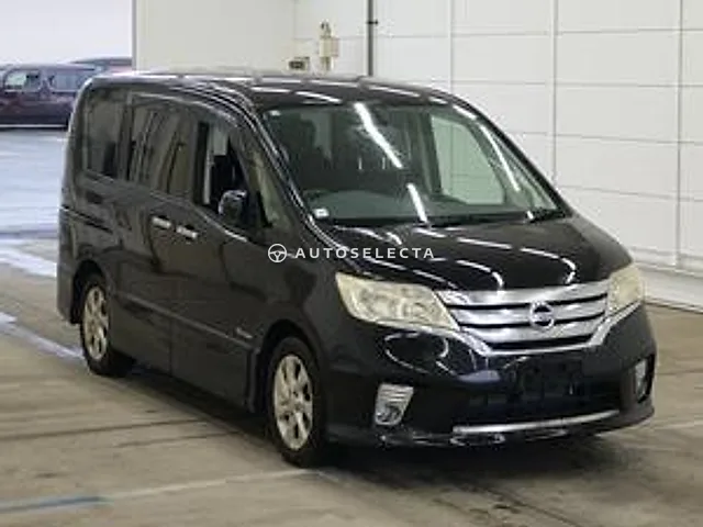 Nissan Serena 2013, auction grade 3.5