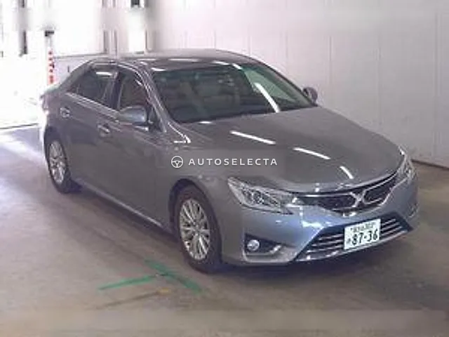 Toyota Mark X 2014, auction grade 3.5