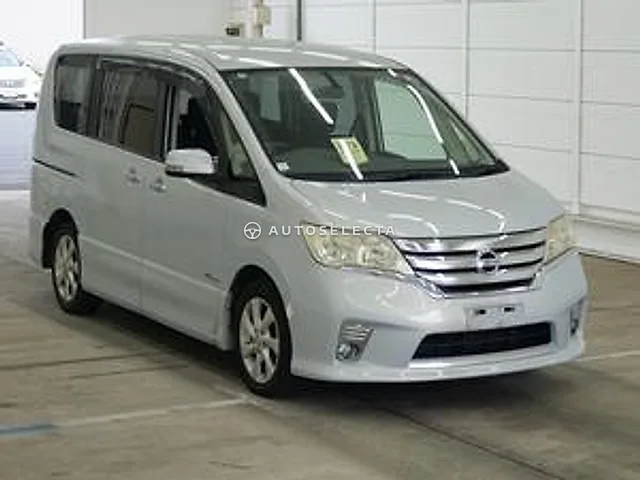 Nissan Serena 2012, auction grade 3.5