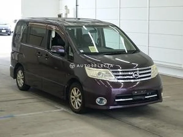 Nissan Serena 2008, auction grade 3.5