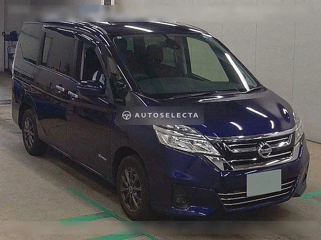 Nissan Serena 2017, auction grade 3.5
