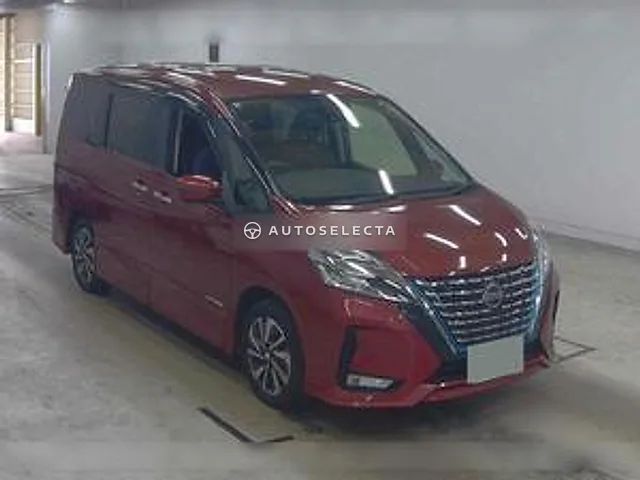 Nissan Serena 2019, auction grade 3.5