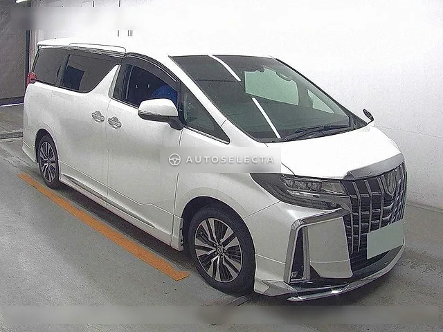 Toyota Alphard 2021, auction grade 4.5