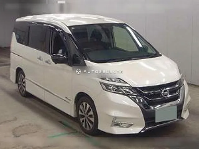 Nissan Serena 2017, auction grade 3.5