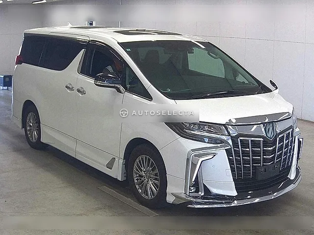 Toyota Alphard Hybrid 2022, auction grade 4