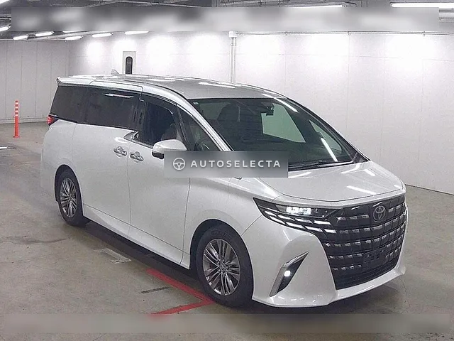 Toyota Alphard Hybrid 2024, auction grade 3.5