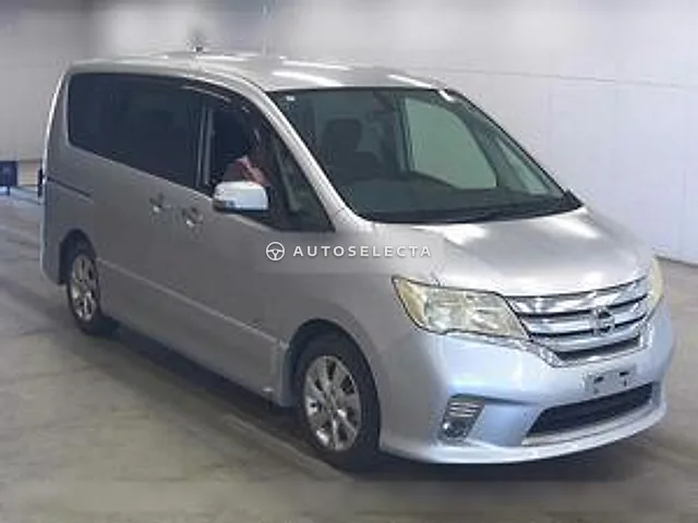 Nissan Serena 2013, auction grade 3.5
