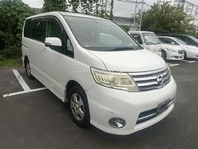 Nissan Serena 2008, auction grade 3
