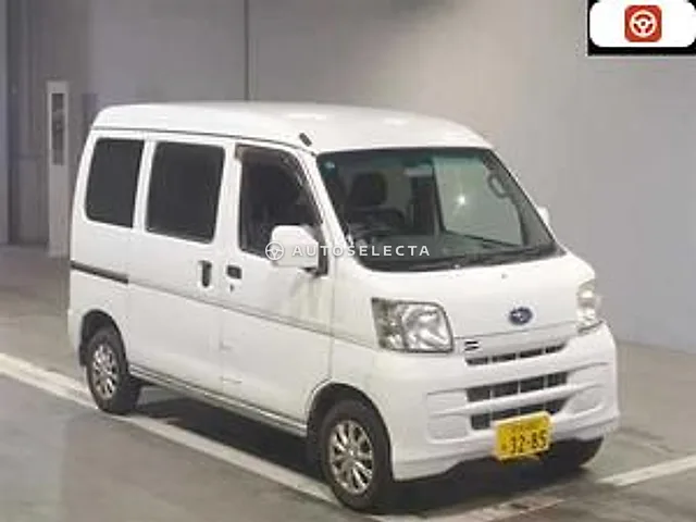Subaru Sambar Van 2014, auction grade 3.5