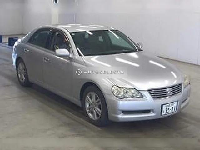 Toyota Mark X 2006, auction grade 3.5