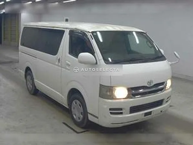 Toyota Hiace Van 2009, auction grade R