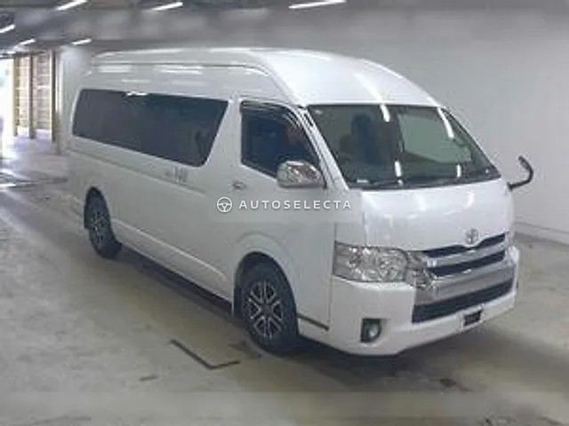 Toyota Hiace Commuter 2014, auction grade 3.5