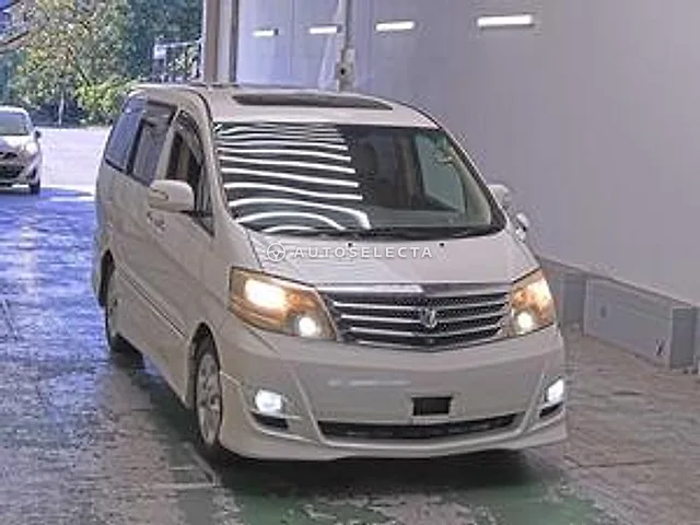 Toyota Alphard 2007, auction grade 3.5