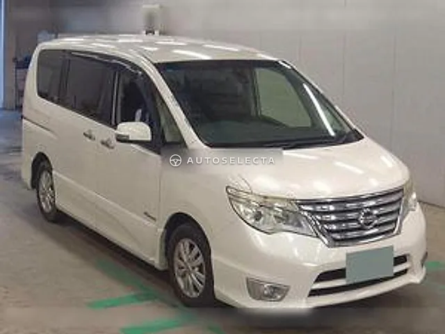 Nissan Serena 2014, auction grade 4