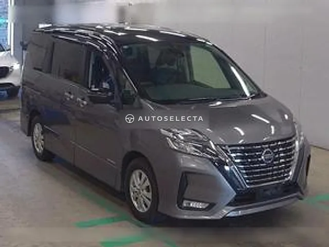 Nissan Serena 2019, auction grade 3.5