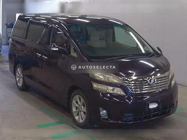 Toyota Vellfire 2009, auction grade 3.5