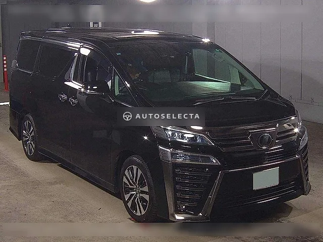 Toyota Vellfire 2018, auction grade 3.5