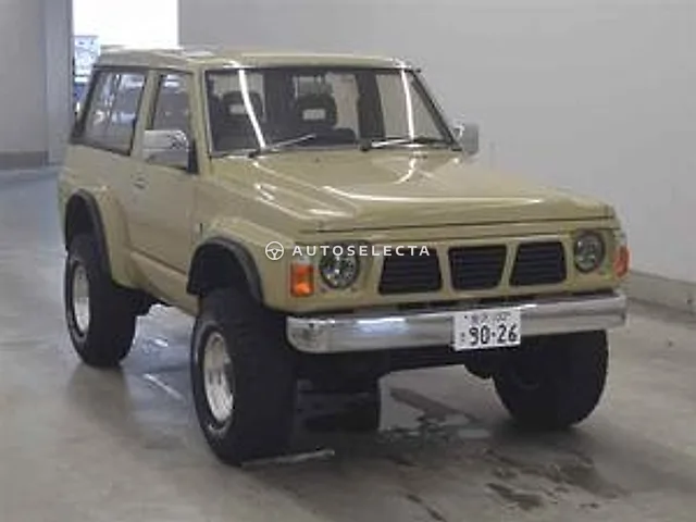Nissan Safari 1991, auction grade 3