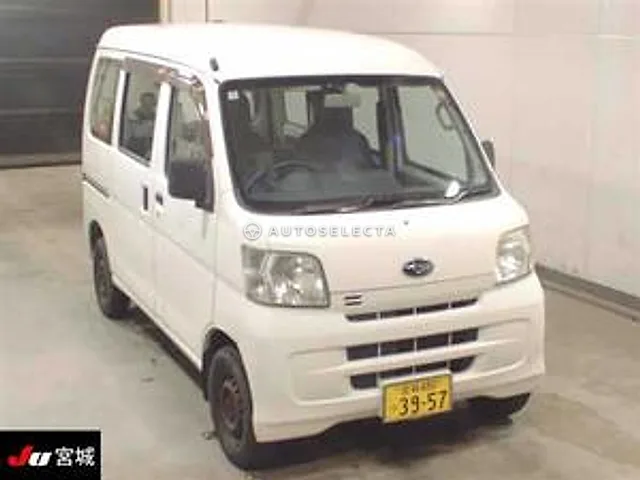 Subaru Sambar Van 2015, auction grade RA