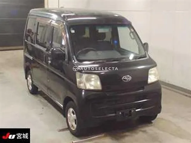 Subaru Sambar Van 2012, auction grade 2