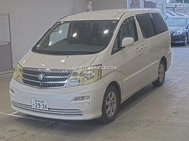 Toyota Alphard G 2002, auction grade 3.5