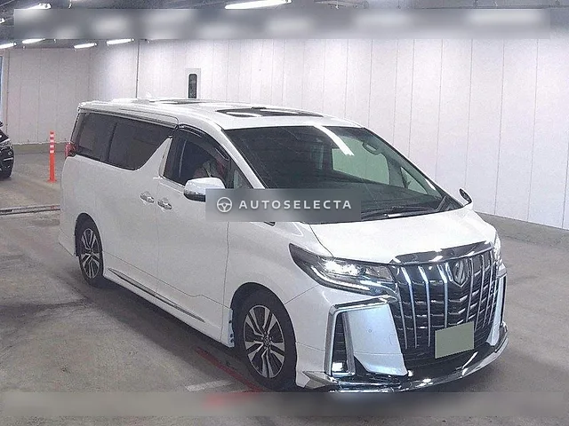 Toyota Alphard 2022, auction grade R