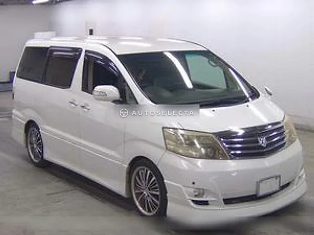 Toyota Alphard 2008, auction grade 3.5