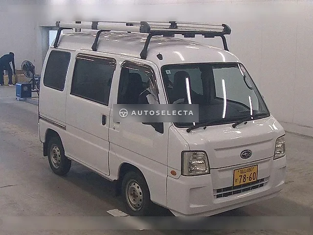 Subaru Sambar Van 2011, auction grade 3.5