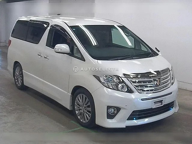 Toyota Alphard 2014, auction grade 3.5