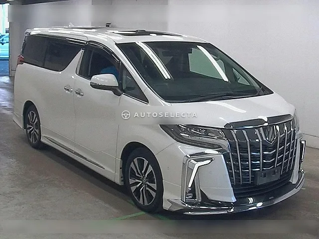 Toyota Alphard 2021, auction grade 4.5