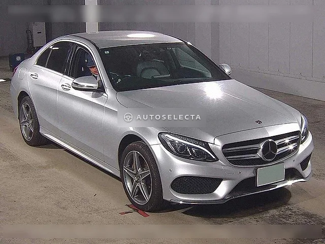Mercedes-Benz C-Class 2018, auction grade 3.5