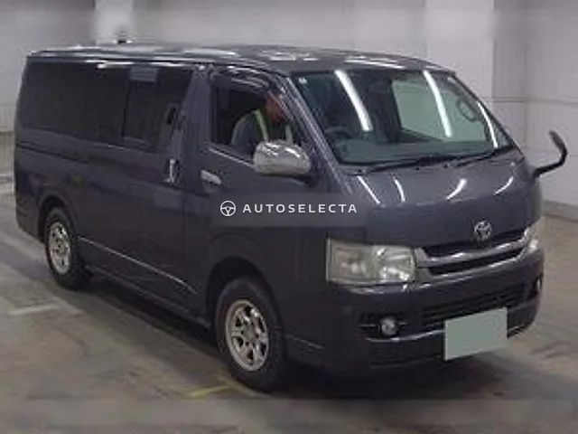 Toyota Hiace Van 2009, auction grade 3.5