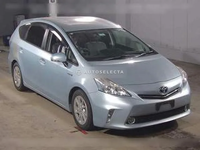 Toyota Prius Alpha 2013, auction grade 4