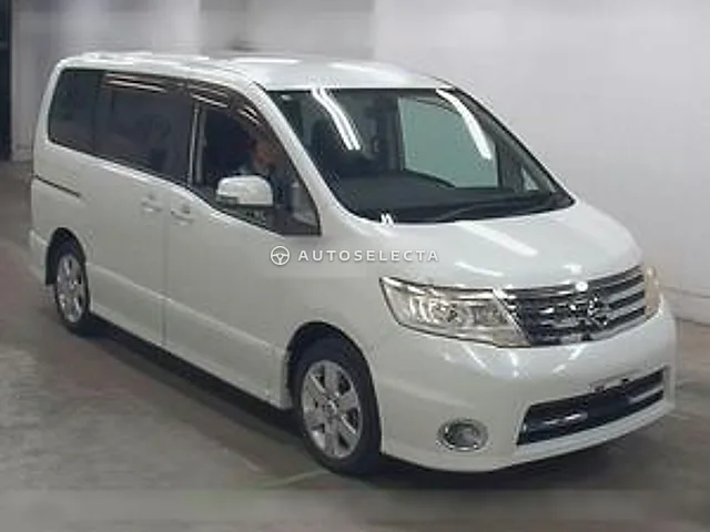 Nissan Serena 2009, auction grade 3.5