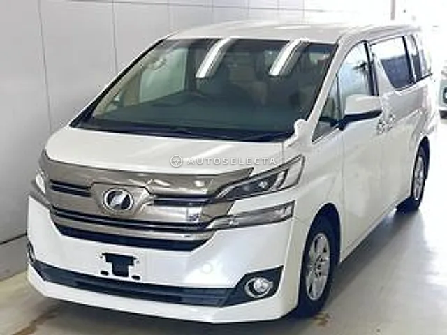 Toyota Vellfire 2016, auction grade 3.5