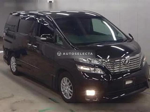 Toyota Vellfire 2011, auction grade 3.5