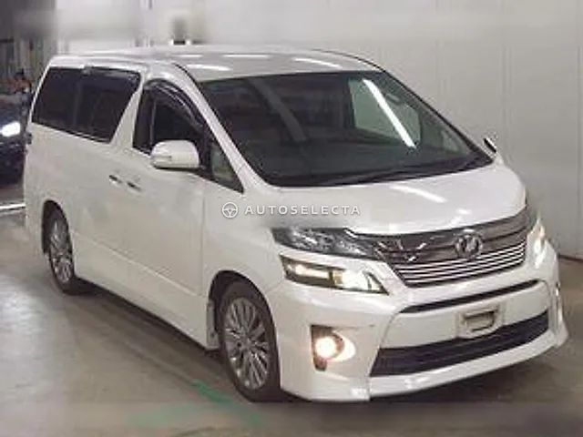 Toyota Vellfire 2013, auction grade 3.5